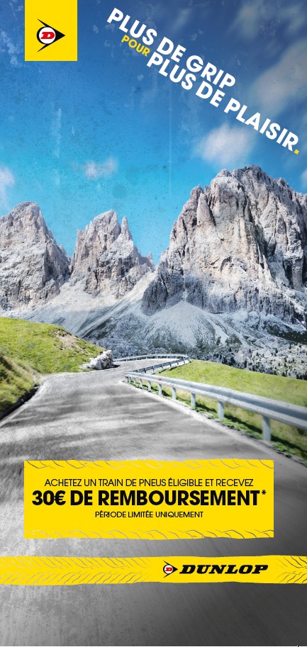Offre de remboursement Dunlop
