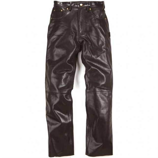 PANTALON CUIR HOMME HELSTONS CORDEN