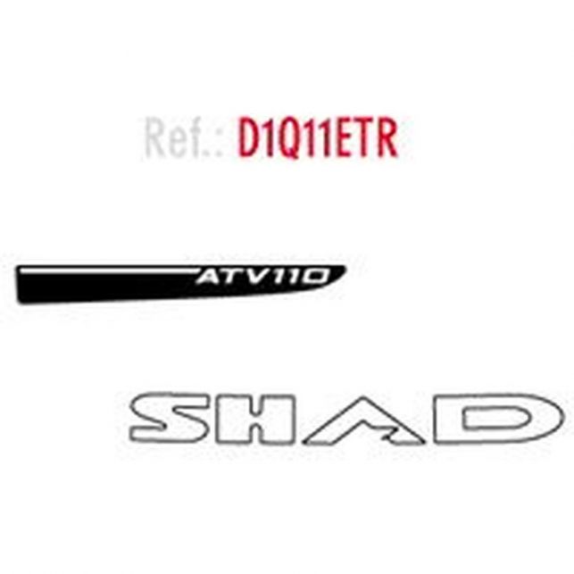 SHAD JEUX AUTOCOLLANT QUAD