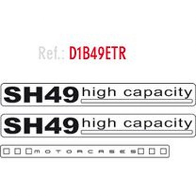 SHAD KIT AUTOCOLLANTS SH49
