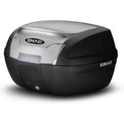 SHAD COUVERCLE SH40 ARGENT
							  		