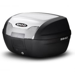 SHAD COUVERCLE SH40 BLANC
							  		
