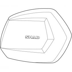 SHAD COUVERCLE DROIT SH35 ALUMINIUM
							  		