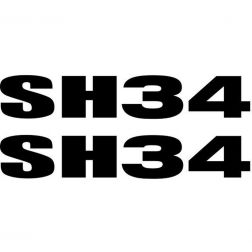 SHAD KIT AUTOCOLLANTS SH34
							  		
