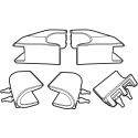 SHAD Kit Rivet Caoutchouc 80 SH36 2014