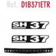 SHAD KIT AUTOCOLLANTS SH37