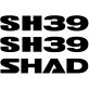 SHAD KIT AUTOCOLLANTS SH39
