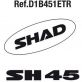 SHAD KIT AUTOCOLLANTS SH45 2011