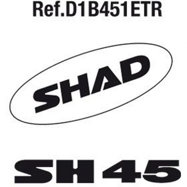 SHAD KIT AUTOCOLLANTS SH45 2011