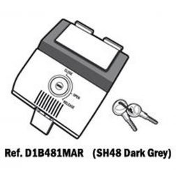 SHAD SERRURE SH48 GRIS FONCÉ
							  		