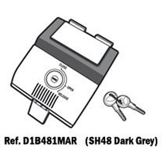 SHAD SERRURE SH48 GRIS FONCÉ