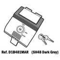 SHAD Serrure SH48 GRIS FONCÉ