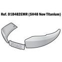 SHAD Kit Plastiques Latéraux SH48 GRIS TITANIUM