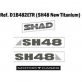 SHAD AUTOCOLLANTS SH48 GRIS TITANIUM