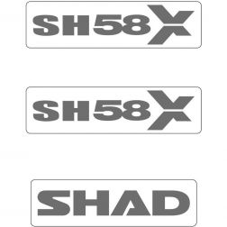 SHAD KIT AUTOCOLLANTS SH58X
							  		