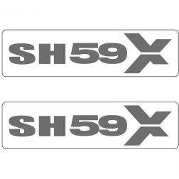 SHAD KIT AUTOCOLLANTS SH59X
							  		