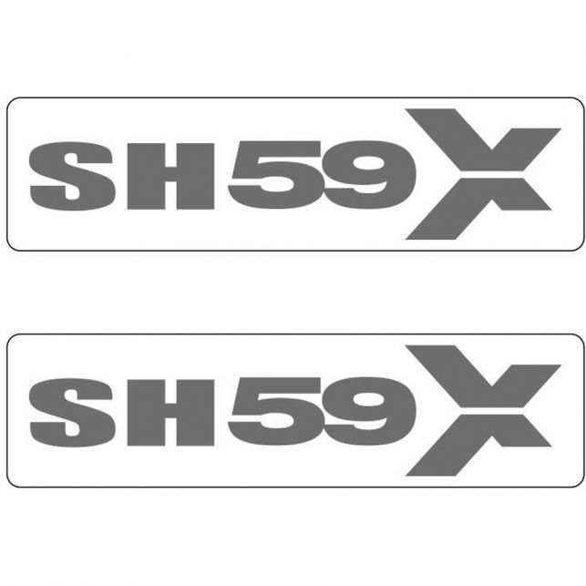 SHAD KIT AUTOCOLLANTS SH59X