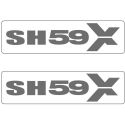 SHAD Kit Autocollants SH59X