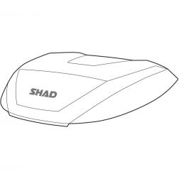 SHAD COUVERCLE SH59X COMPLET ALUMINIUM
							  		