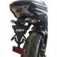 SUPPORT DE PLAQUE CHAFT Z650 ET NINJA 650 2017