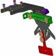 SUPPORT DE PLAQUE CHAFT Z650 ET NINJA 650 2017
