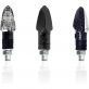 Clignotants Homologués Chaft Tinny Carbon/Blanc