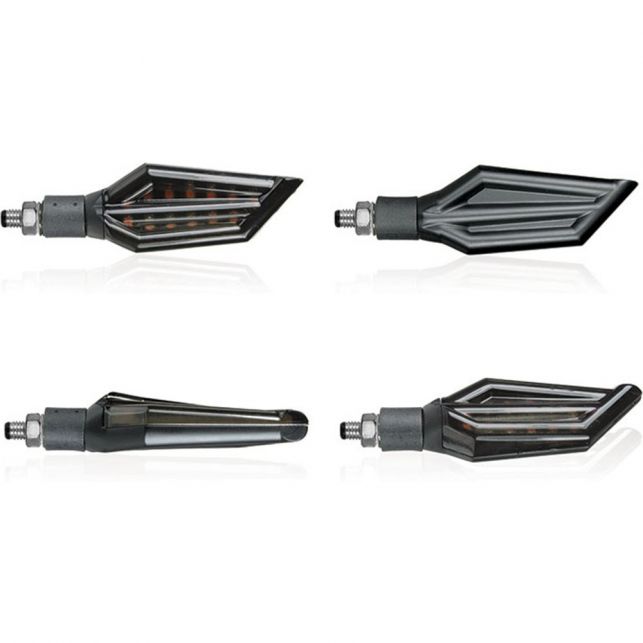 CLIGNOTANTS À LED CHAFT SÉQUENTIEL 2.0 RETURN NOIR/FUMÉ