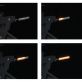 CLIGNOTANTS À LED CHAFT SÉQUENTIEL 2.0 HAMMER NOIR/TRANSPARENT