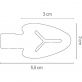 CLIGNOTANTS À LED CHAFT SNIPER CARBON/FUMÉ