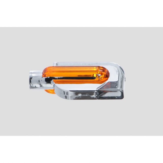 CLIGNOTANTS À LED CHAFT SUNRISE ARGENT/FUMÉ