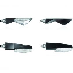 CLIGNOTANTS À LED CHAFT ZOOM NOIR
							  		
