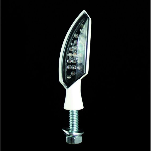 CLIGNOTANTS À LED CHAFT MAGISTER BLANC/BLANC