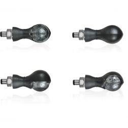 CLIGNOTANTS À LED CHAFT BALL NOIR/FUMÉ
							  		