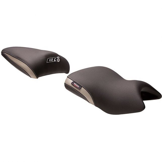 PACK SELLE CONFORT SHAD KAWASAKI ER6 NOIR/GRIS