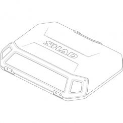 COUVERCLE SHAD VALISES TERRA ALUMINIUM