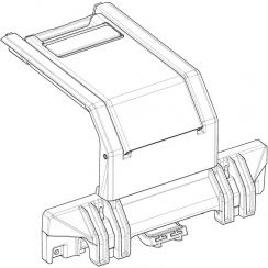 SHAD PARTIE INFÉRIEURE SERRURE TR47
