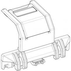 SHAD SERRURE TR36 PARTIE INFÉRIEURE