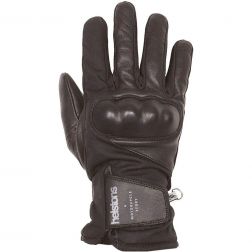 Gants Helstons Curtis Hiver Cuir-Tissu Wax
							  		
