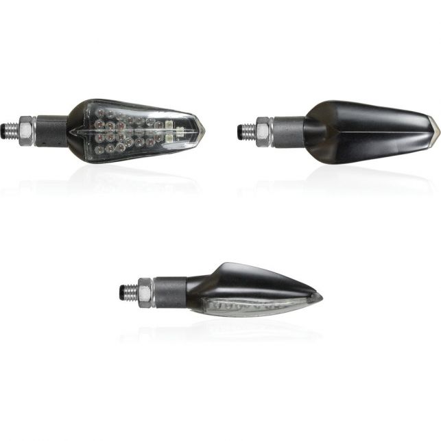 CLIGNOTANTS À LED STOP CHAFT FRESH NOIR/FUMÉ