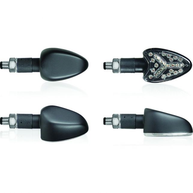 Clignotants à Led Stop Chaft Linger Noir / Transparent