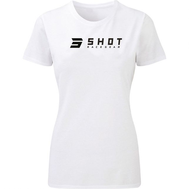 Tee-shirt femme Shot White Team 2.0