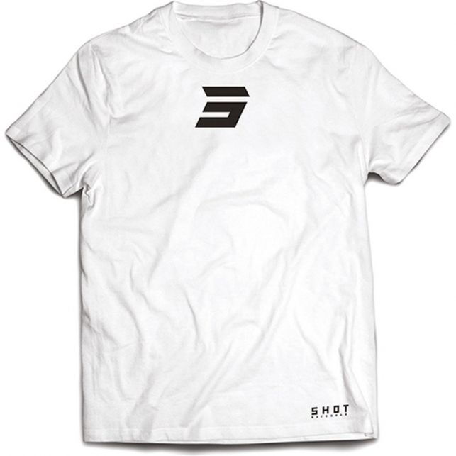 TEE-SHIRT HOMME SHOT WHITE SYMBOL