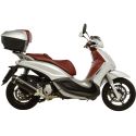 Silencieux LEOVINCE NERO INOX PIAGGIO 350 BEVERLY SPORT TOURING 2011 2016