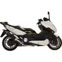 Ligne Complète LEOVINCE NERO INOX YAMAHA 500 T-MAX 2008 2011