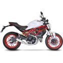 Silencieux LEOVINCE LV-10 INOX DUCATI 800 SCRAMBLER ICON - CLASSIC / CAFE RACER CLASSIC FULL THROTTLE / MONSTER 797 2015 2020