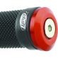 Embouts de Guidon Chaft Universel Rouge