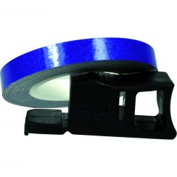 FILETS DE JANTES CHAFT BLEU REFLECHISSANT AVEC APPLICATEUR
							  		