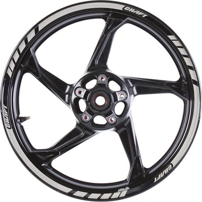 FILETS DE JANTES CHAFT DELUXE NEW ARGENT