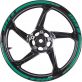 FILETS DE JANTES CHAFT DELUXE NEW VERT