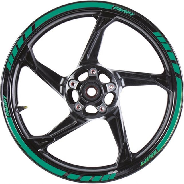 FILETS DE JANTES CHAFT DELUXE NEW VERT